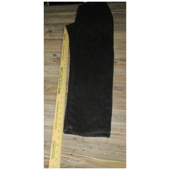 Vintage Women CK Calvin Klein Black Jeans High Rise Size 8 Msre 28x28 - Picture 9 of 13